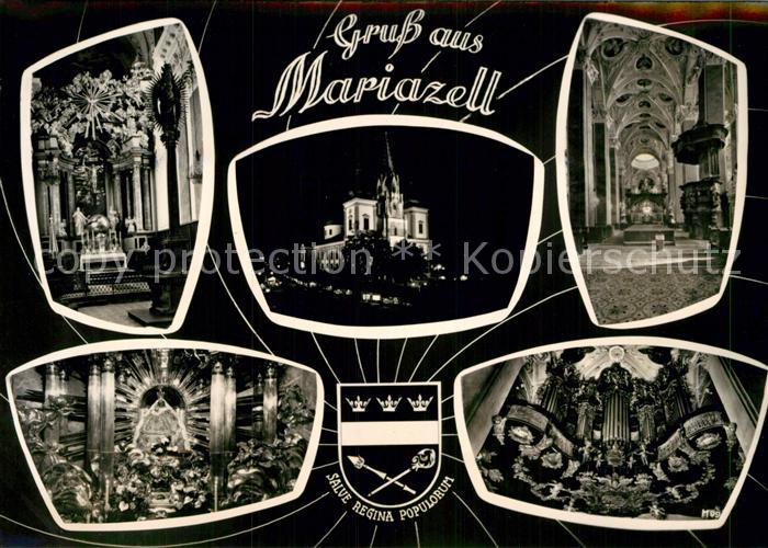 Mariazell Steiermark Basilika Innenansichten Wallfahrtsort