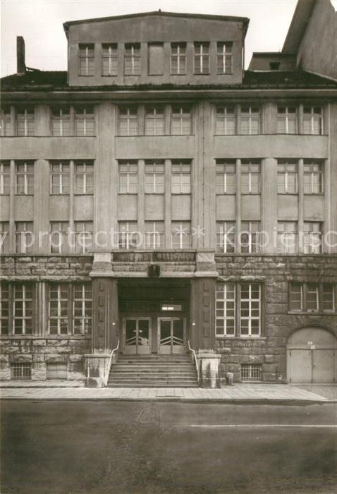 LEIPZIG Sachsen Zeugen juedischer Kultur ehem. Israelitische Schule heute Deutsc