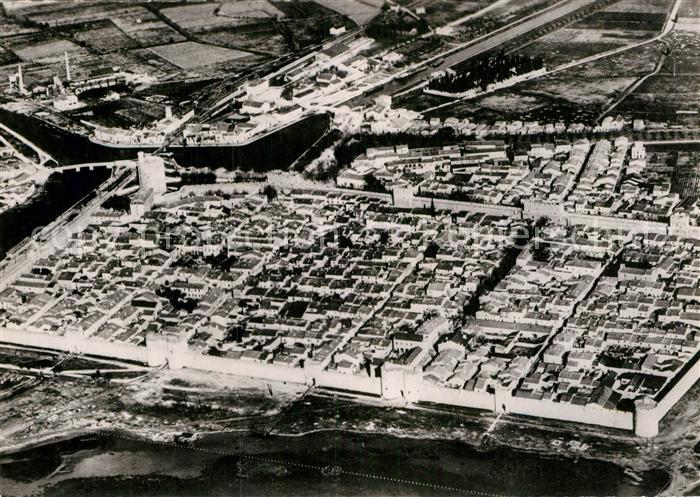 Aigues-Mortes Gard Vue aerienne