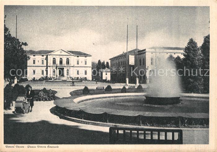 Vittorio Veneto Piazza Vittorio Emanule Fontana