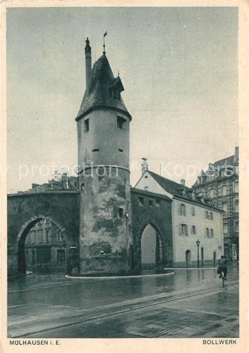 Muelhausen Elsass Bollwerk