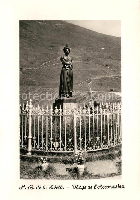 Notre Dame de la Salette Statue Vierge de l'Assomption Mariae Himmelfahrt