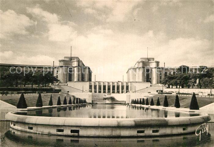 Paris et ses merveilles Palais de Chaillot Jardins