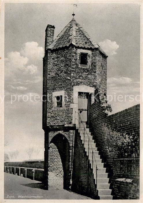 Zons Rhein NRW Wachttuermchen