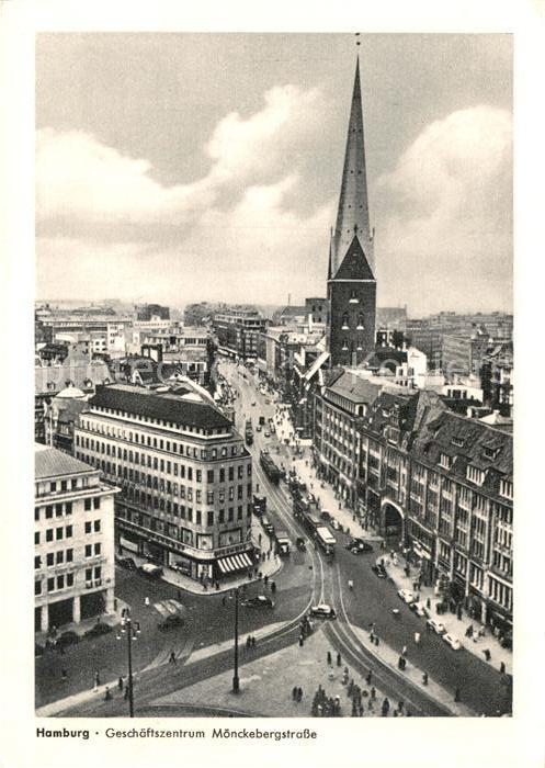 HAMBURG  CITY Geschaeftszentrum Moenckebergstrasse