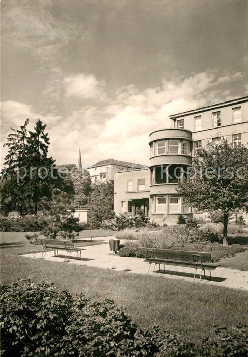 Darmstadt Diakonissenhaus Elisabethenstift Gartenanlage Chirurgie
