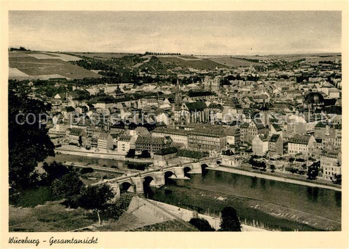 WueRZBURG Bayern Gesamtansicht