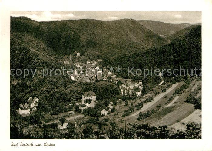 Bad Bertrich Panorama vom Westen