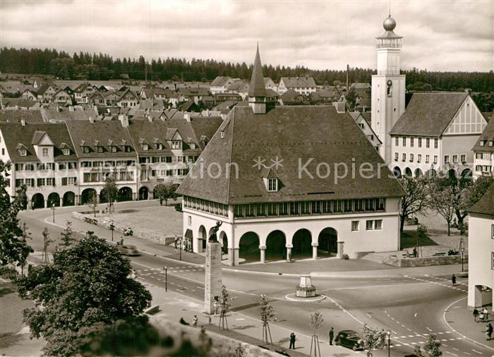 FREUDENSTADT BW Stadthaus Rathaus Marktplatz Hoehenluftkurort im Schwarzwald