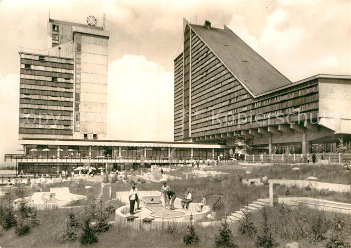 Oberhof Thueringen Interhotel Panorama Minigolf Anlage