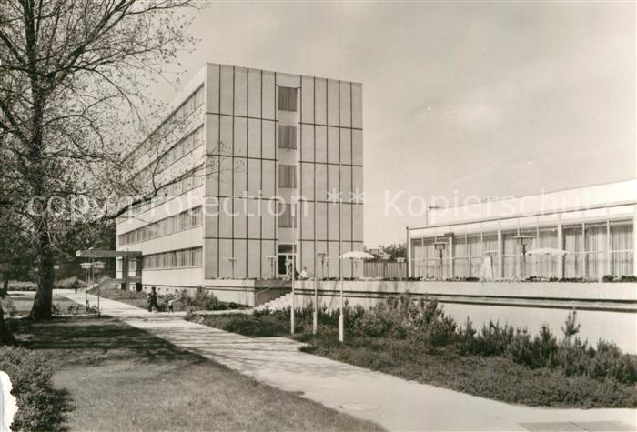 Kuehlungsborn Ostseebad FDGB Ferienheim Ernst Grube