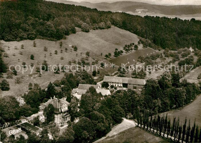 Bad Wildungen Kurort Gut Elim Fliegeraufnahme