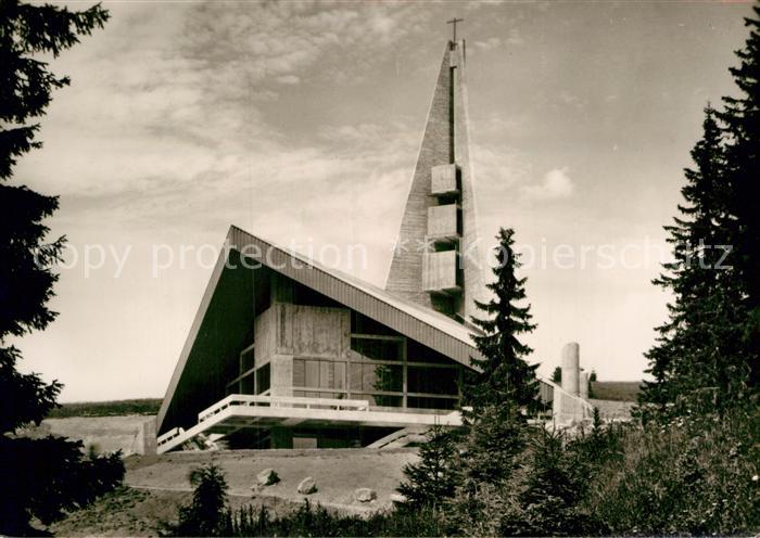 Feldberg Schwarzwald Kirche der Verklaerung Christi Architekt Rainer Disse