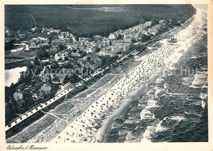 Bansin Ostseebad Fliegeraufnahme