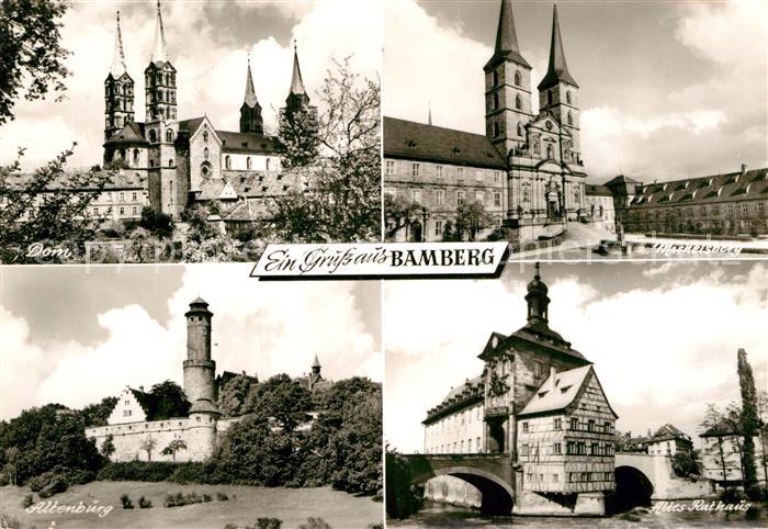 Bamberg Dom Michelsberg Altenburg Altes Rathaus