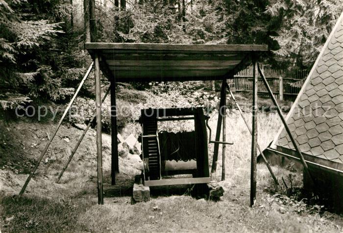 Waschleithe Eingang Lehr und Schaubergwerk Herkules Frisch Glueck Handhaspel