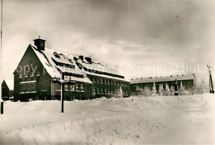Johanngeorgenstadt Post im Winter