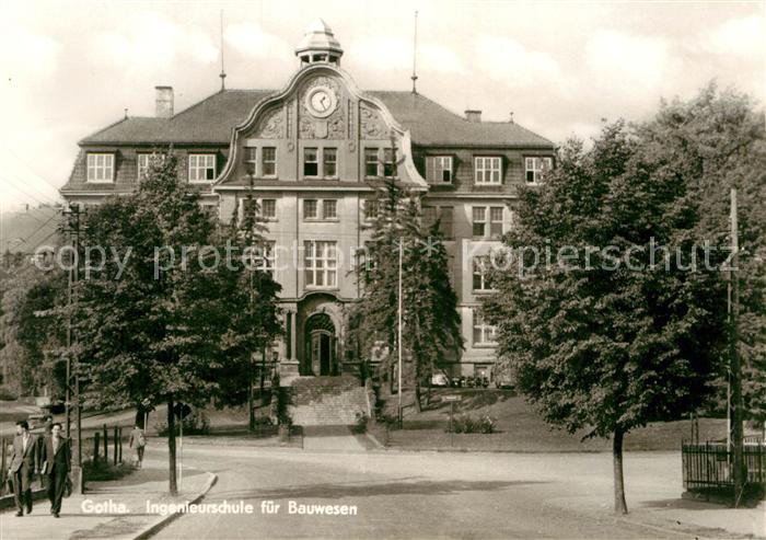 Gotha Thueringen Ingenieurschule fuer Bauwesen