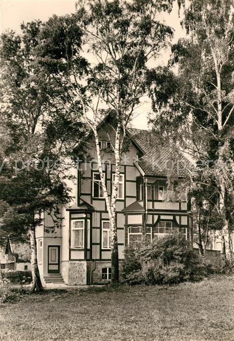 Elend Harz FDGB Erholungsheim Fritz Heckert Haus II