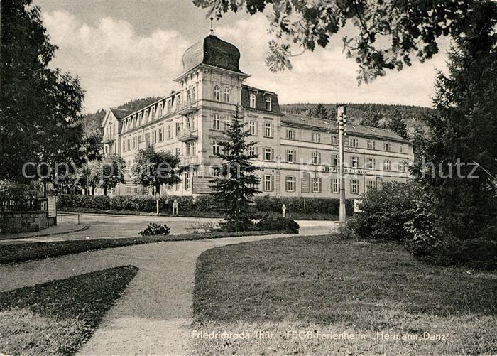 Friedrichroda FDGB Ferienheim Hermann Danz