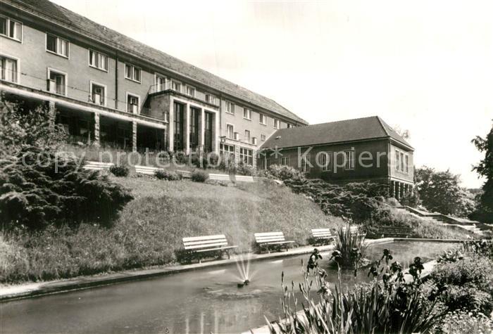 Bad Berka Klinisches Sanatorium Teich