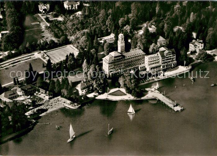 Bad Schachen Lindau Hotel am Bodensee Fliegeraufnahme