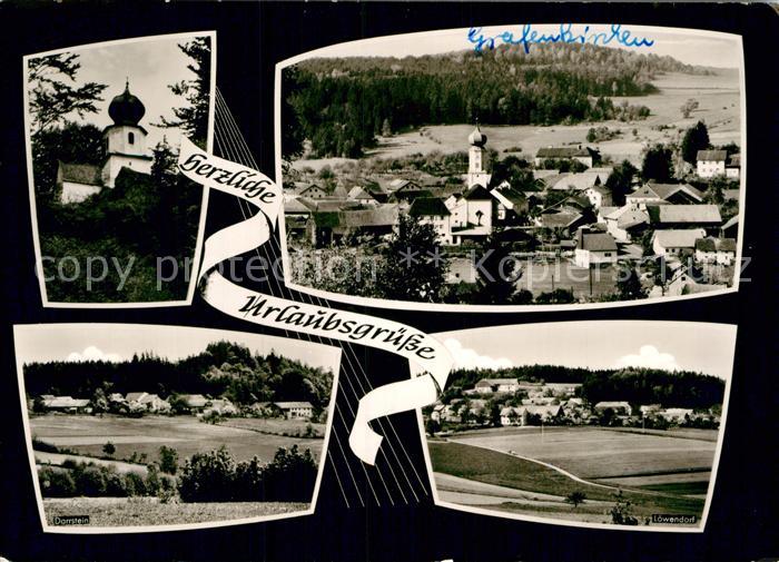 Loewendorf Ortsansichten Grafenkirchen Darrstein Kirche