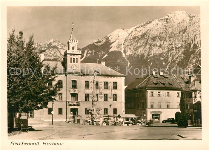 Bad Reichenhall Rathaus Alpen