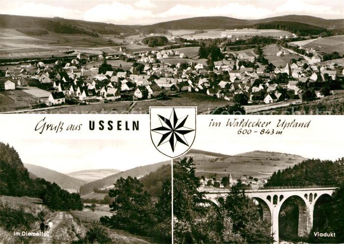 Usseln Panorama Waldecker Upland Viadukt Diemeltal