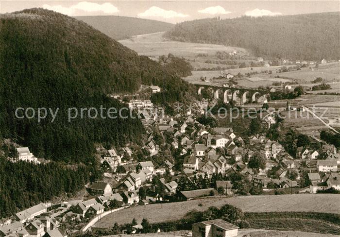 Willingen Sauerland Viadukt Fliegeraufnahme