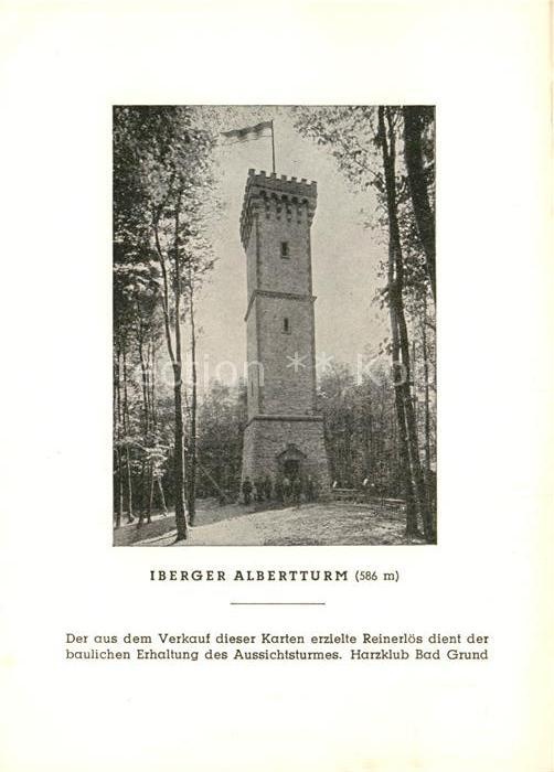 Windhausen Harz Iberger Albertturm