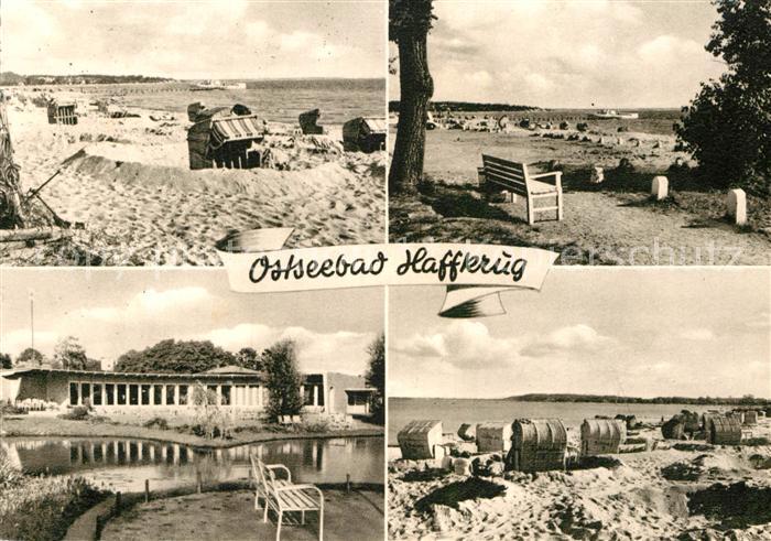 Haffkrug Ostseebad Strand Promenade Gaststaette