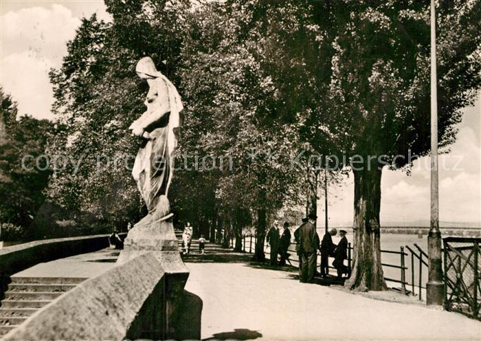 Offenbach Main Main Anlagen Statue Promenade