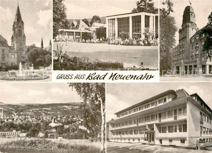 Bad Neuenahr-Ahrweiler Rosenkranzkirche Trinkhalle Kurhotel Kurklinik Are