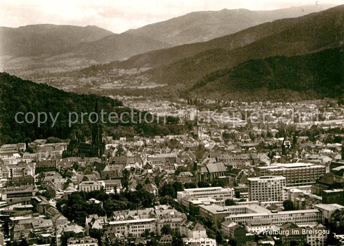Freiburg Breisgau Fliegeraufnahme