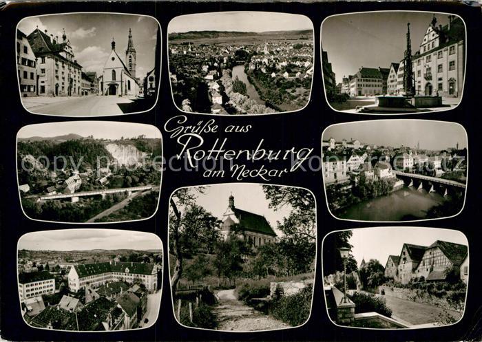 Rottenburg Neckar Teilansichten Bromsilber