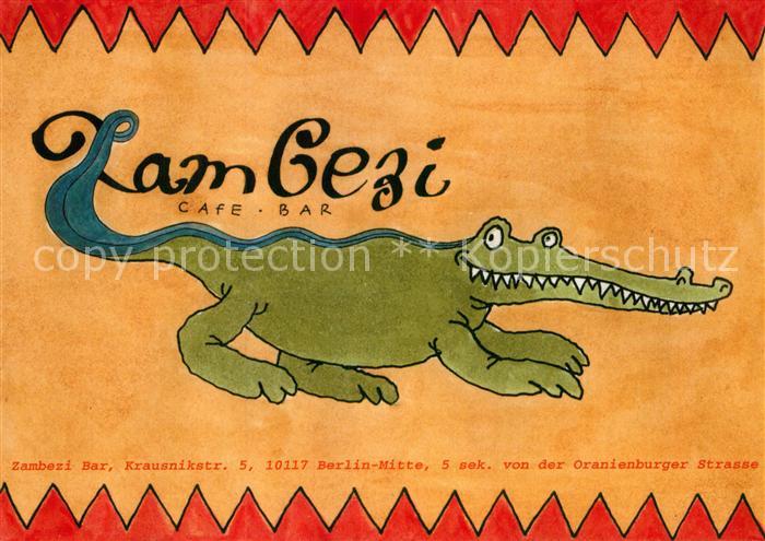 Krokodile Zambezi Bar Berlin