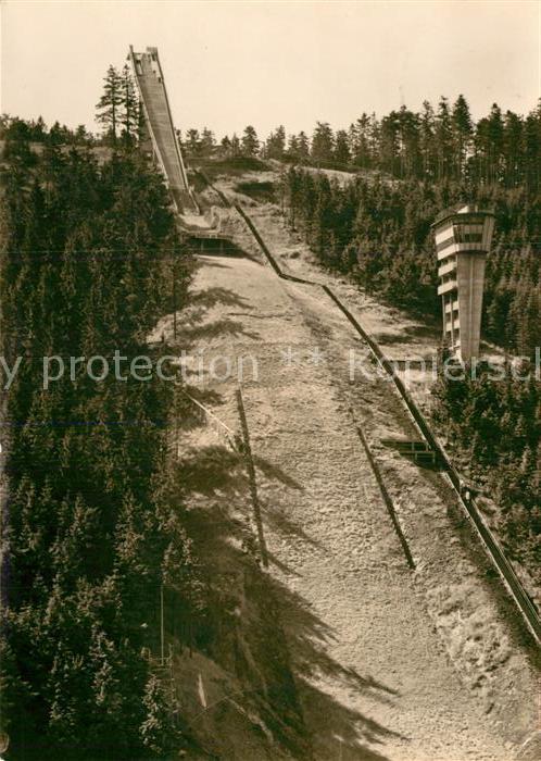 Ski-Flugschanze Oberhof Schanze am Rennsteig