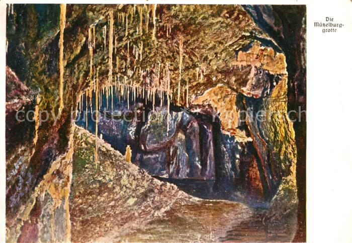 Hoehlen Caves Grottes Saalfeld Mützelburggrotte