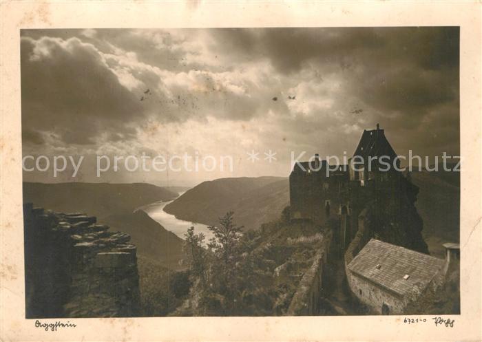 Foto Popp Nr. 6721-0 Burgruine Aggstein