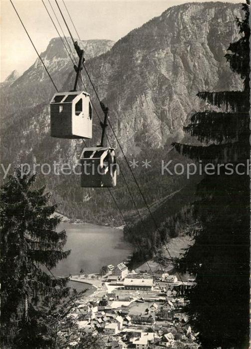 Seilbahn Salzberg Hallstatt Salzkammergut Krippenstein