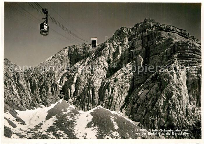 Seilbahn Saentis Bergstation