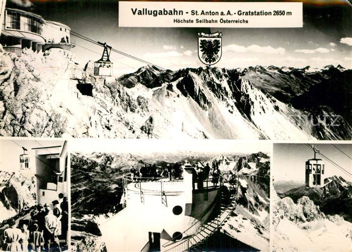 Seilbahn Valluga St. Anton am Arlberg Gratstation