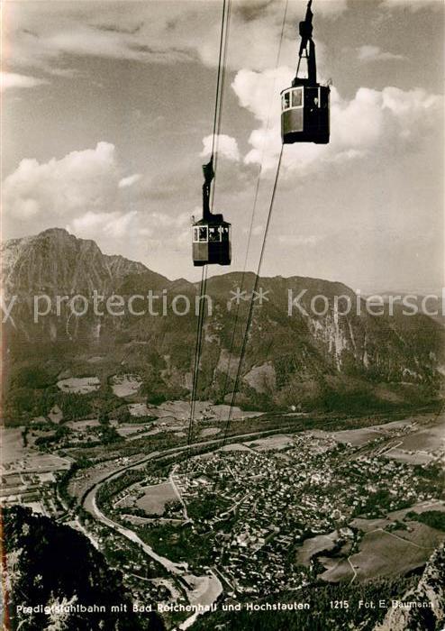 Seilbahn Predigtstuhl Bad Reichenhall Hochstaufen