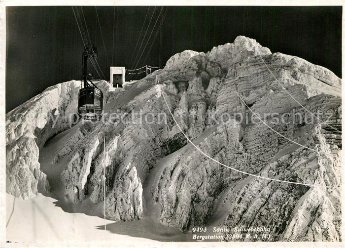 Seilbahn Saentis Bergstation