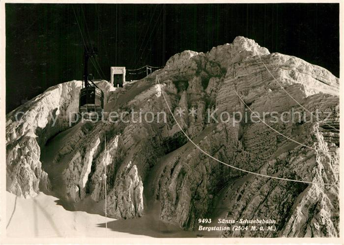 Seilbahn Saentis Bergstation