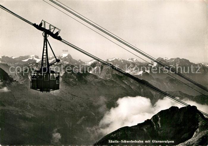 Seilbahn Saentis Glarneralpen