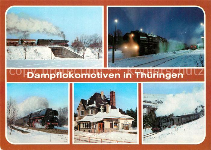 Lokomotive Dampflokomotiven Thueringen Triptis Bahnhof Weida Viadukt Lichte