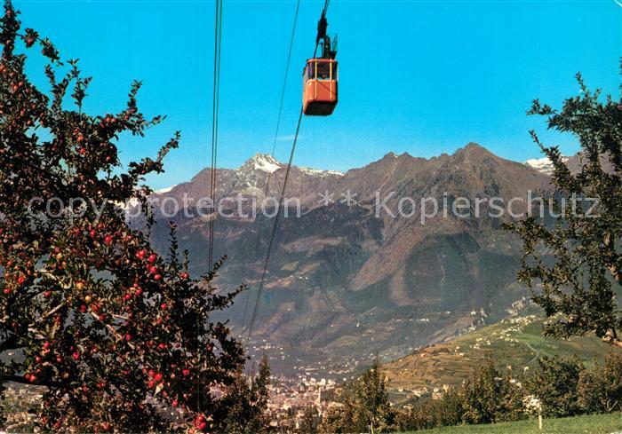 Seilbahn Funivia Avelengo Merano Gruppo Tessa