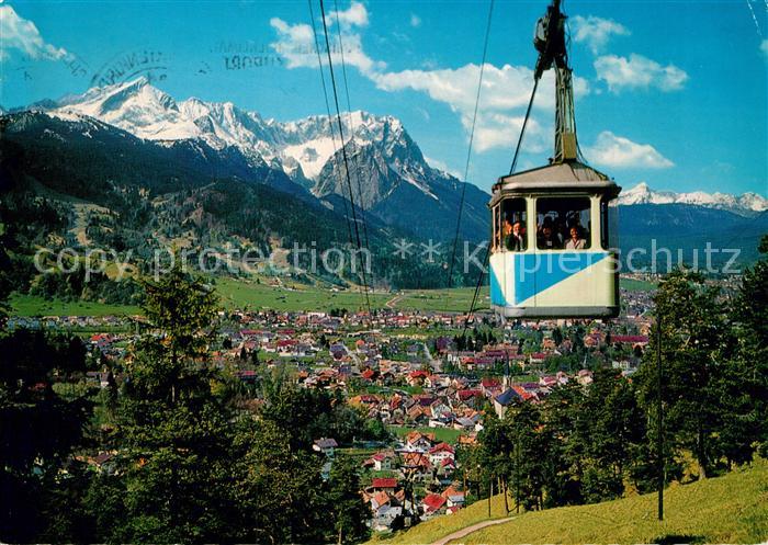 Seilbahn Wankbahn Garmisch-Partenkirchen Zugspitzgruppe